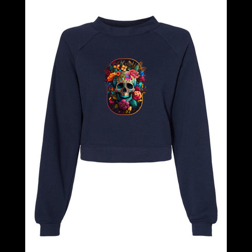 Skeleton Love and Flowers . Days Gone By Bella canvas hoodie 7505